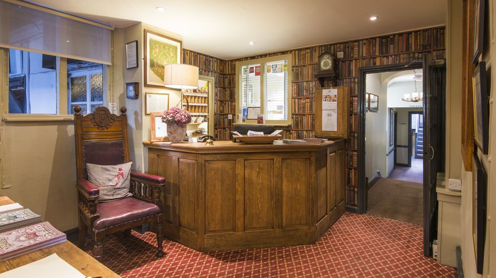 Luttrell Arms Hotell Dunster Exteriör bild
